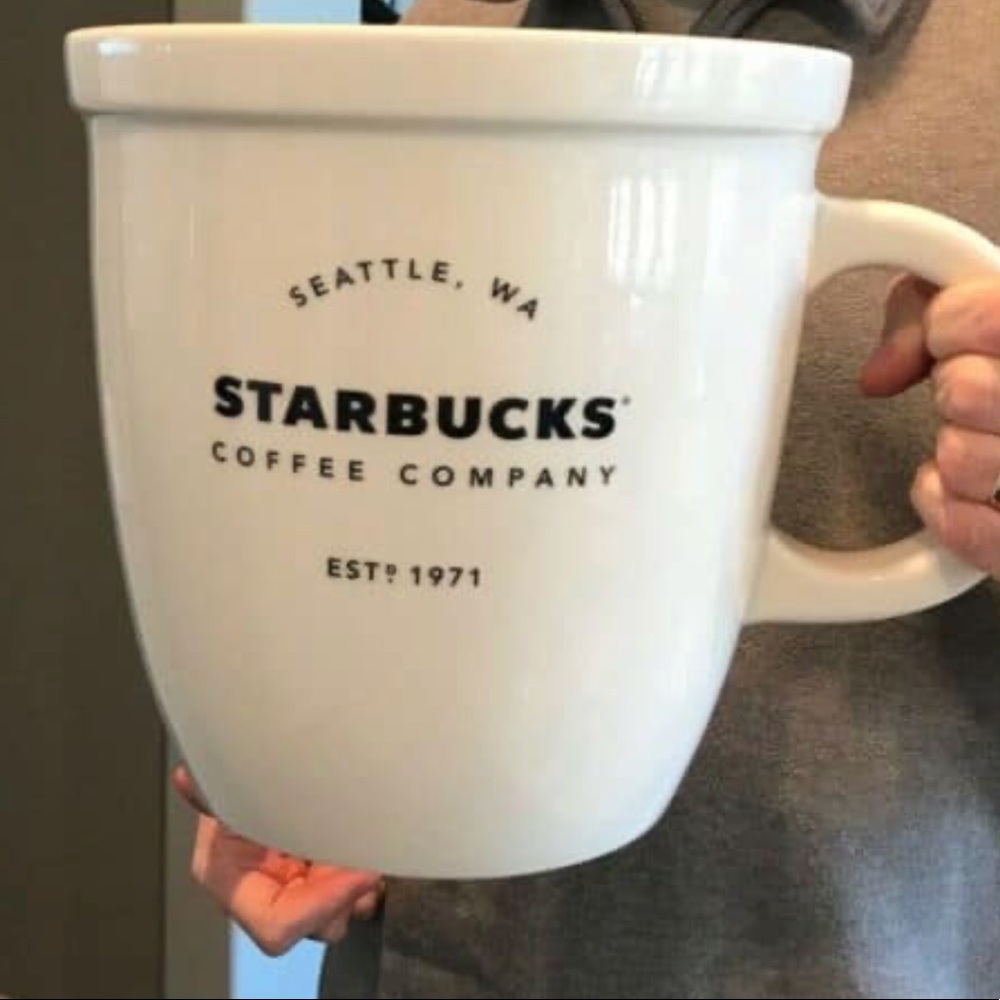 Starbucks 138 oz rare Abbey mug HTF